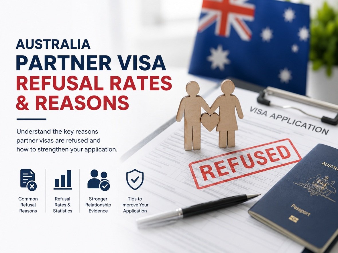 Australia Partner Visa Refusal Rates and Reasons